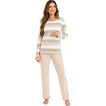 Dámské pyžamo Dámské pyžamo REGINA 726 béžová L 0