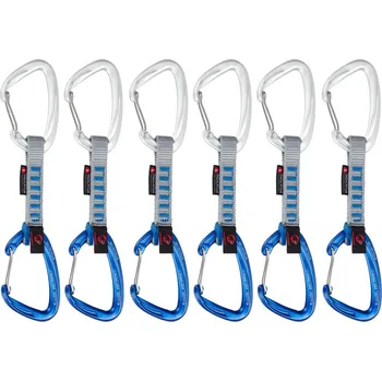 smyčka Mammut Mammut Crag Wire 10 cm Indicator 6-Pack-Quickdraws Barva: Šedá