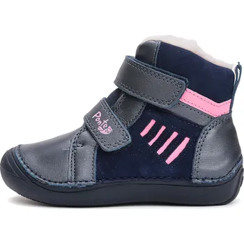 Dívčí zimní obuv Ponte zimní obuv DA07-5-2466C Barva: Modrá, Velikost: 25
