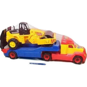 ostatní stavebnice Polesie Auto Horizon, přívěs a sil.válec 82cm / +1 ****