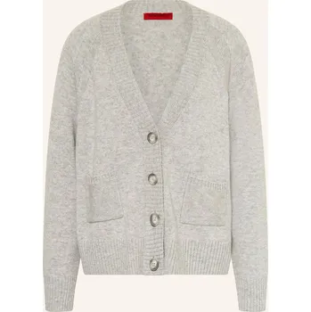 Dámský svetr Max & Co. Dámský Pletený Kardigan Sigla, světle šedá, 36