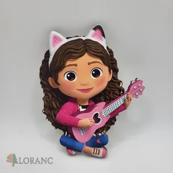 Dekorativní magnet Loranc Magnetka na dort - Gabby´s Dollhouse