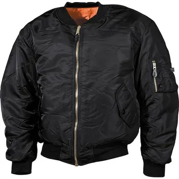 Pánský bomber Bunda letecká bomber MA1 černá