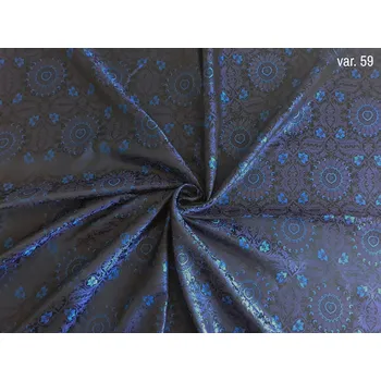 HEDVA ČESKÝ BROKÁT Luxusní brokát 160 51323 SLUNCE černá | 59