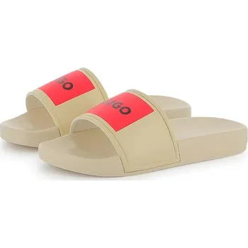 Dámské pantofle Dětské pantofle HUGO béžová barva, G00297 G00297.27.35 12X, EUR 28