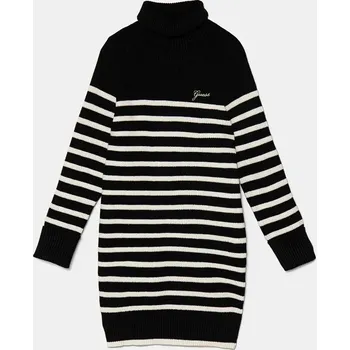 Dětská móda Dívčí šaty Guess J4BK03.Z3FU0.9BYH černá 99X, vel. 147-157