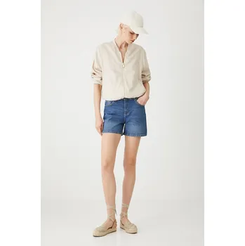 Dámské kraťasy Kraťasy Medicine dámské, modrá barva, medium waist RS25.SZD0A0 55J, vel. S