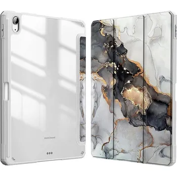 Pouzdro na tablet VSECHNONAMOBIL 123397 ART MARBLE FOLIO Pouzdro pro Samsung Galaxy Tab S6 Lite 2024 / S6 Lite 2022 / S6 Lite GREY