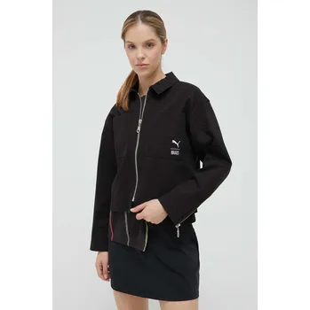 Dámská casual bunda Džínová bunda Puma X The Ragged Priest 539129 černá 99X, vel. XS