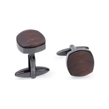 Manžetový knoflíček Dřevěné manžetové knoflíčky Punm II. s doživotní zárukou a možnosti výměny či vrácení do 30 dnů zdarma - MC136