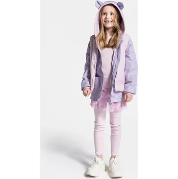 Dívčí legíny Dětské legíny Coccodrillo růžová barva, vzorované, COSMIC GIRL KIDS WC5122401CGK 03X, vel. 116