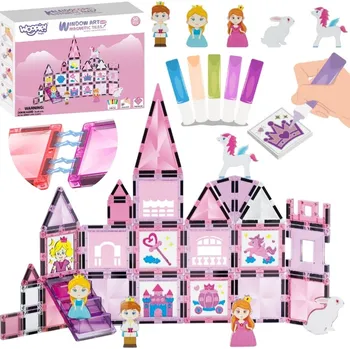 ostatní stavebnice Woopie Magnetická stavebnice WOOPIE Postav si hrad