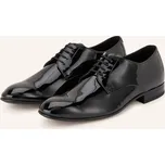 Boss Pánské Lakované Šněrovací Boty Derrek, černá, 43