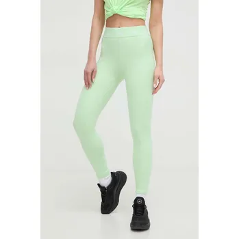 Dámské legíny Tréninkové legíny adidas Performance Techfit zelená barva, vzorované, IR5643 77X, vel. M