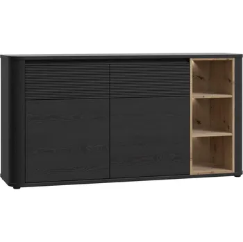 Komoda Komoda INAR černá/dub