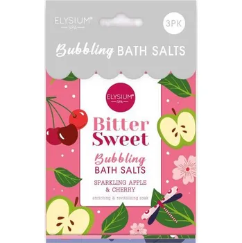 Koupelová sůl Elysium Spa bublinková sůl do koupele sada 3 vůní, 3x80g