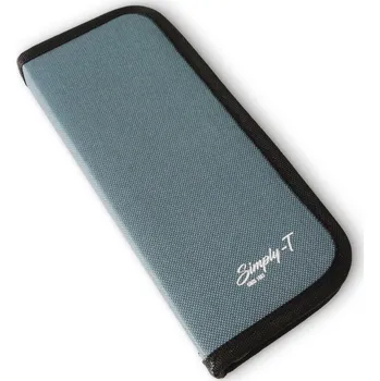 Umělecký štětec Pouzdro na 10 štětců Simply-T - šedé