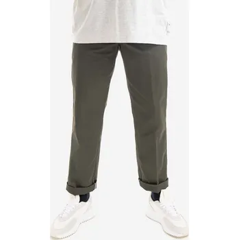 Pánské kalhoty Kalhoty Dickies 874 Work Pant DK0A4XK6OGX pánské, zelená barva, jednoduché, DK0A4XK6OGX-green 97X, vel. 30/32