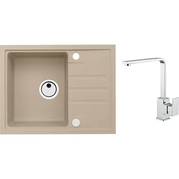 Granitový dřez Alveus SET ALVEUS Intermezzo 30 - 55 + BATERIE RENO chrom SETA371