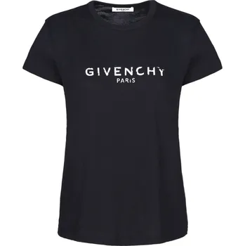 Dámské tričko GIVENCHY Logo tričko S Černá