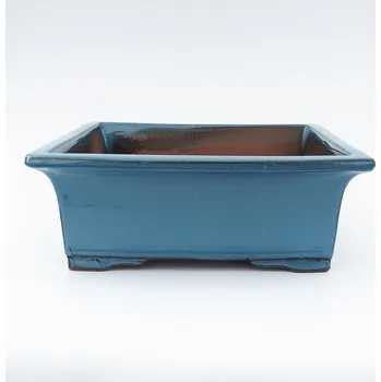 Květináč Miska 33,5 x 27,5 x 12,5 cm barva modrá