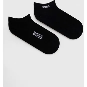 Pánské ponožky Ponožky BOSS 2P AS Logo CC W 2-pack dámské, černá barva, 50502054 99X, vel. 35-38