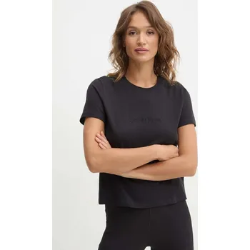 Pánské tričko Bavlněné lounge tričko Calvin Klein Underwear 000QS7328E černá 99X, vel. S