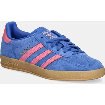 Dámské tenisky Semišové tenisky adidas Originals Gazelle Indoor JS4144 modrá 55X, EUR 36 2/3