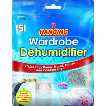 Osvěžovač vzduchu Odstraňovač vlhkosti do skříně s vůní Fresh Linen 180g