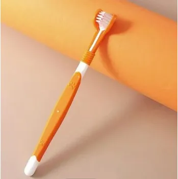 Plastový zubní kartáček třístranný 1 ks KRMIMMASEM.CZ tekm74