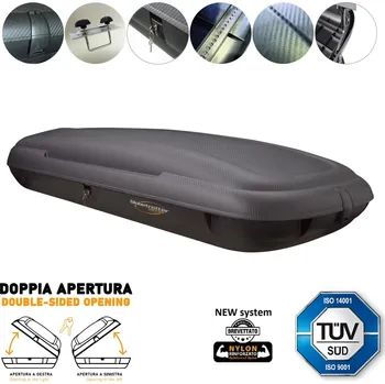 Střešní box ARTPLAST Linea Carbon BA480PA-DS Oboustranné otevírání