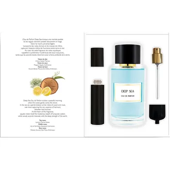 Dámský parfém Jeanne Arthes PRIVÉE - Deep Sea Limitovaná edice - Sada niche parfému 100 ml a rozprašovače