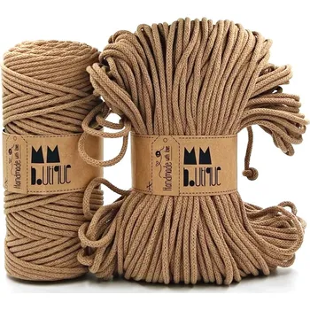 Příze MMboutique bavlněná šňůra 4mm Caramel Varianta návinu: Rolka