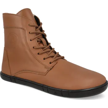 Dámská zimní obuv Barefoot dámské zimní boty Antal - Venero Brown hnědé Velikost: 37