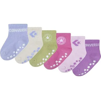 Dětské ponožky Converse 6-pack NC0305.G modrá 50X, vel. 16/18