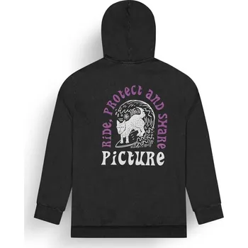 Pánská mikina mikina PICTURE Picturide BLACK WASHED velikost oblečení S