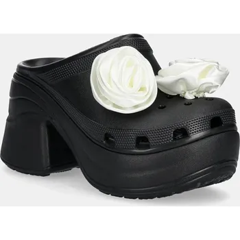 Dámské pantofle Pantofle Crocs Siren Rosette Clog 210367.001 černá 99X, EUR 39/40