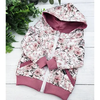 Dívčí mikina Kulišárny Mikina zipper ROSIE VELIKOST: 74