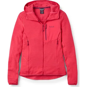Dámské oblečení Dámská mikina Rab Ascendor Light Hoody 2.0 Barva: Watermelon, Velikost: XL