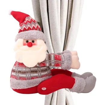 Vánoce Vánoční spona na závěs Mikuláš 34 cm – norský vzor