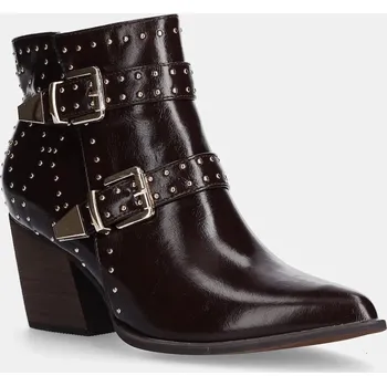 Dámské kozačky Nízké kozačky Answear.LAB dámské, hnědá barva, na podpatku 7288.hos 88X, EUR 38