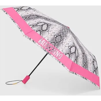 Deštník Deštník Moschino růžová barva, 8920 OPENCLOSEA 8920.openclose 30A, vel. ONE SIZE