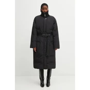 Péřová bunda Sportmax CASARSA černá barva, zimní, oversize, 2522496012600, 36, 99X