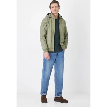 Pánská softshellová bunda Bomber bunda Medicine pánská, zelená barva, přechodná RS25.KUM101 91X, vel. M