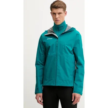Pánská větrovka Outdoorová bunda Mammut Linard Light 1010.31490 tyrkysová 69E, vel. S