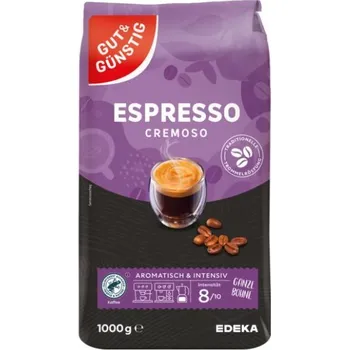 Káva GG Epsresso Cremoso zrnková káva 1000g