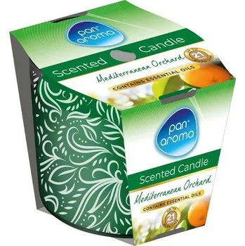 Svíčka PanAroma dekorativní vonná svíčka Mediterranean Orchard 85g