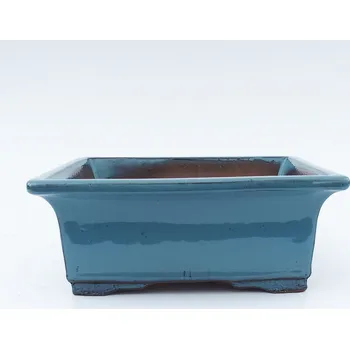 Květináč Miska 26 x 21,5 x 10 cm barva modrá