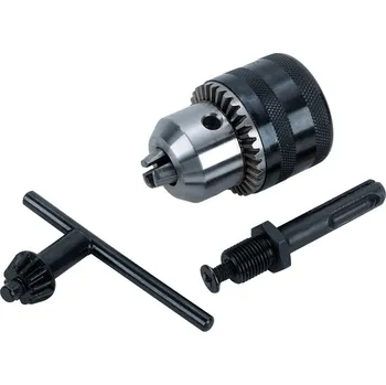 Sklíčidlo Wolfcraft SDS-Plus Set: sklíčidlo1,5-13 mm vnitřní závit + adaptér + klíč 2649000