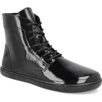 Dámská zimní obuv Barefoot dámské kotníkové boty Antal - Venero Noir černé Velikost: 39